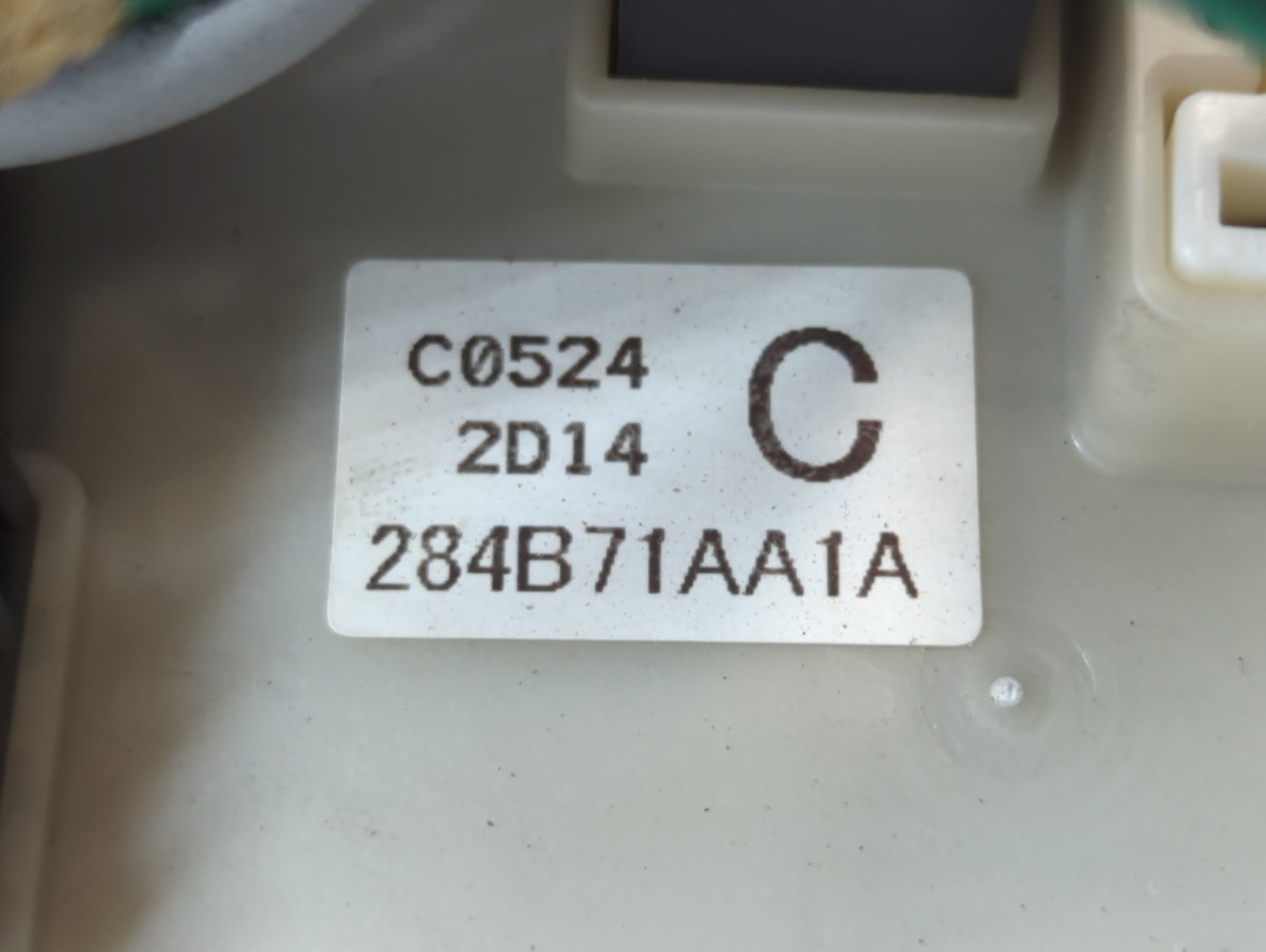 2011-2013 Nissan Altima Fusebox Fuse Box Panel Relay Module P/N:284B71AA1A Fits Fits 2011 2012 2013 OEM Used Auto Parts - Oe