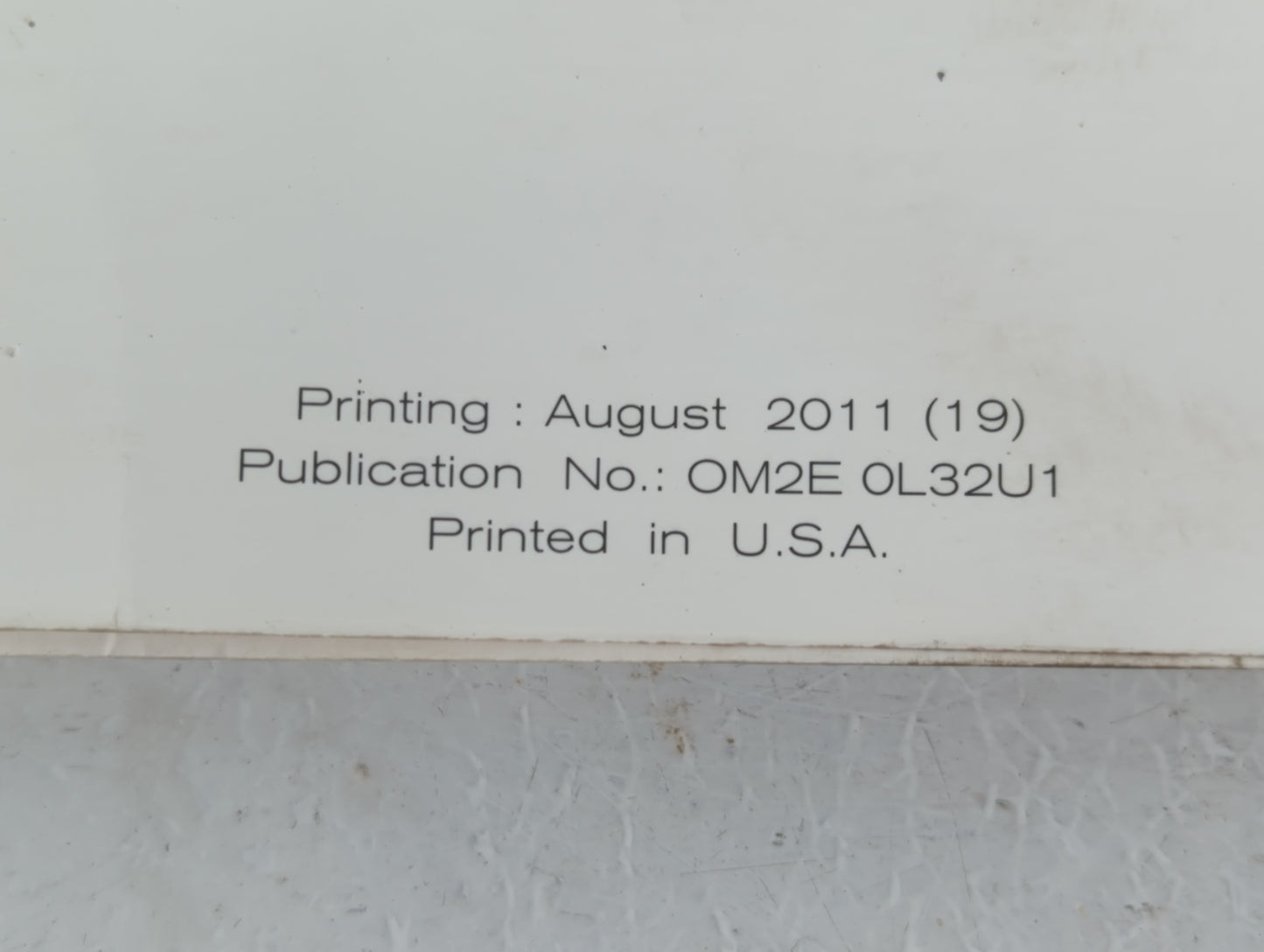 2012 Nissan Altima Owners Manual Book Guide P/N:OM2E OL32U1 OEM Used Auto Parts - Oemusedautoparts1.com