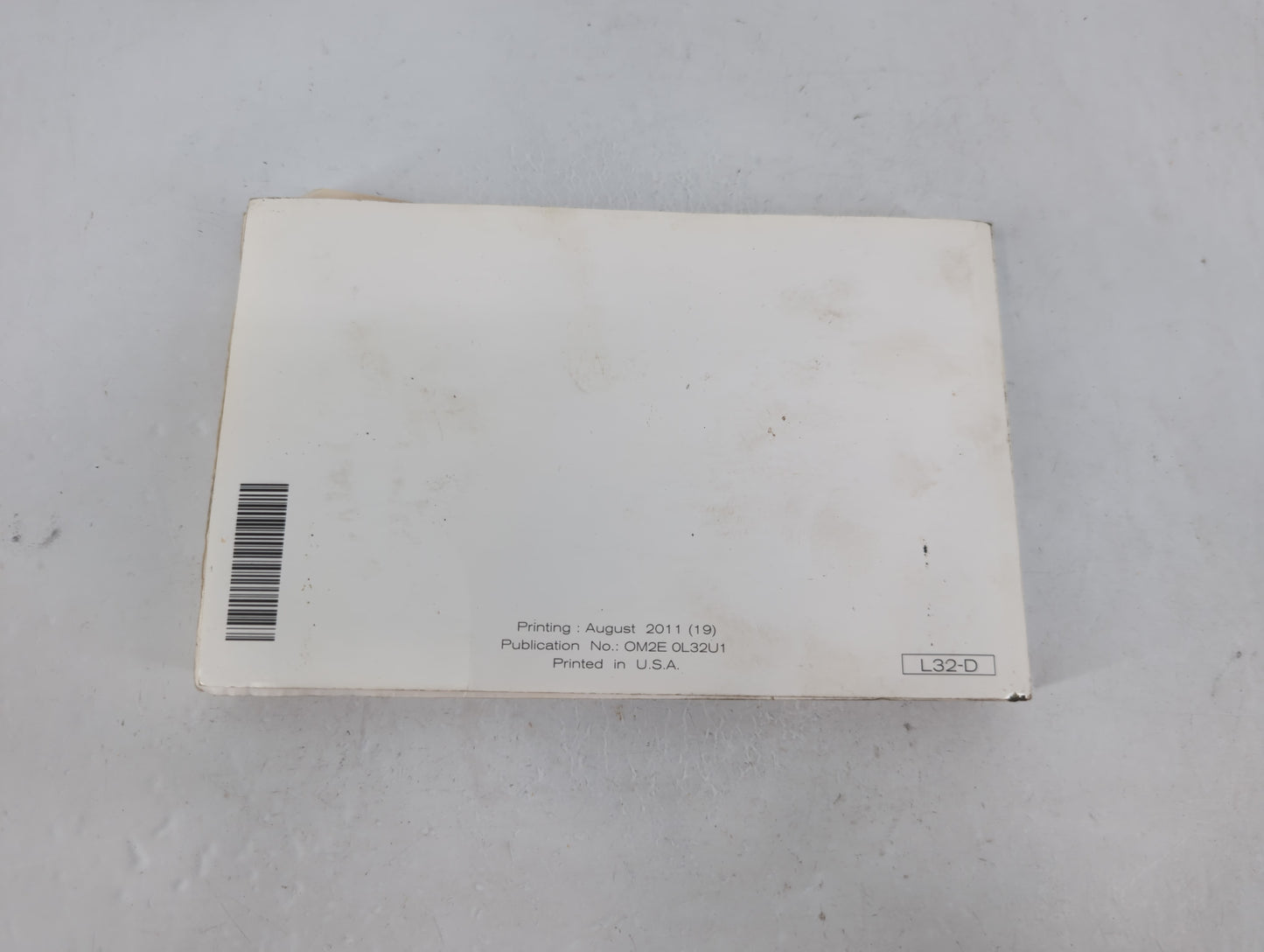2012 Nissan Altima Owners Manual Book Guide P/N:OM2E OL32U1 OEM Used Auto Parts - Oemusedautoparts1.com