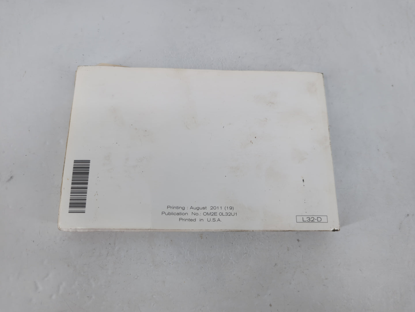 2012 Nissan Altima Owners Manual Book Guide P/N:OM2E OL32U1 OEM Used Auto Parts - Oemusedautoparts1.com