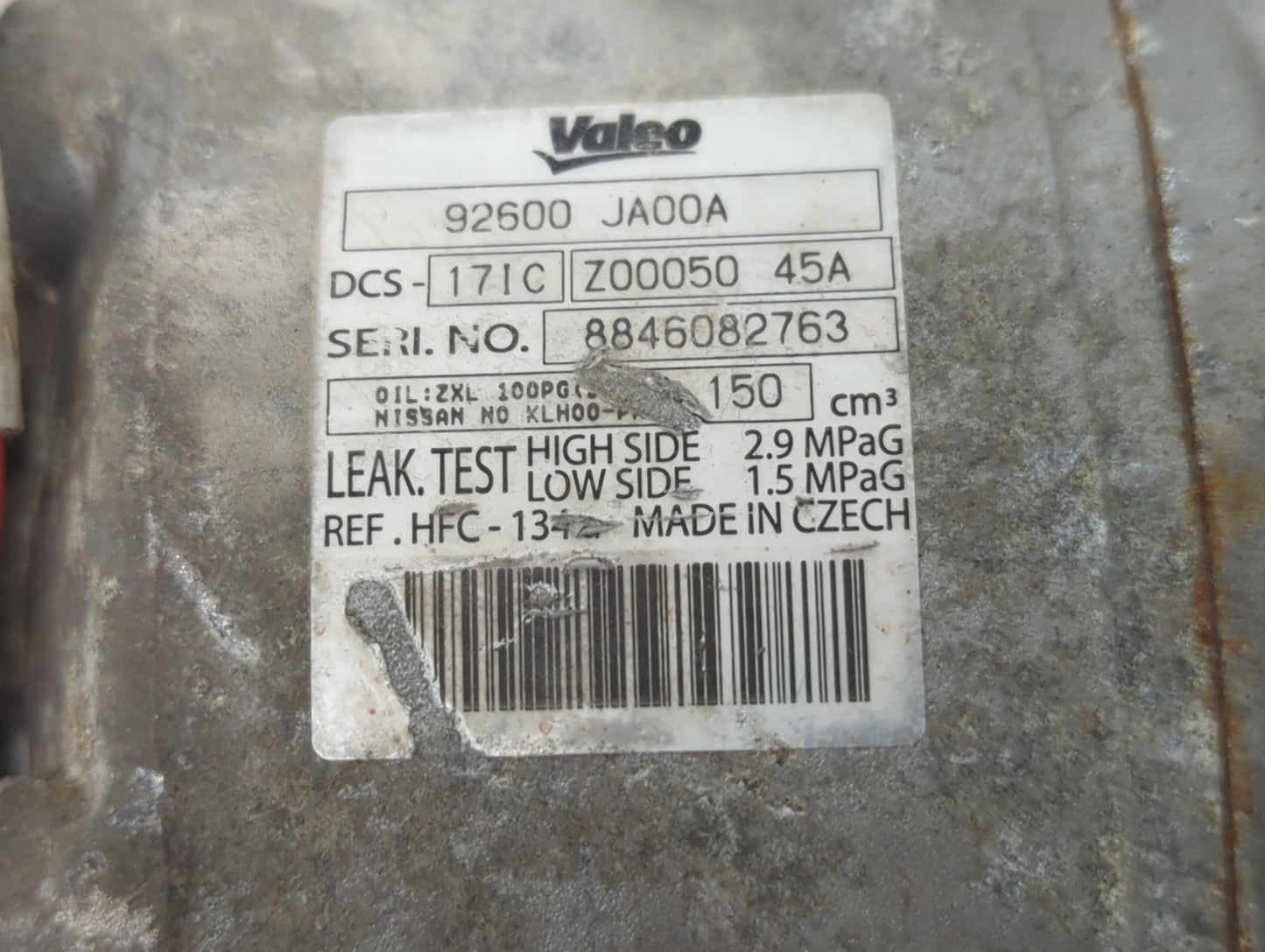2007-2013 Nissan Altima Air Conditioning A/c Ac Compressor Oem - Oemusedautoparts1.com