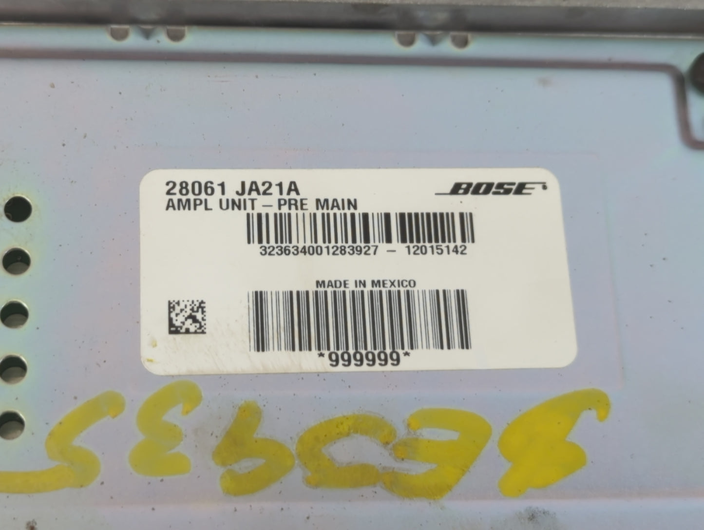 2010-2012 Nissan Altima Radio AM FM Cd Player Receiver Replacement P/N:28061 JA21A Fits Fits 2010 2011 2012 OEM Used Auto Pa