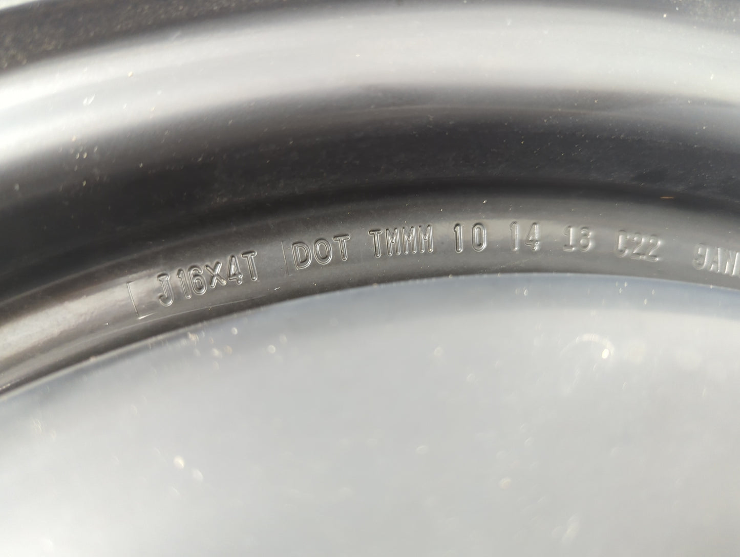 2012 Nissan Azera Spare Donut Tire Wheel Rim Oem - Oemusedautoparts1.com