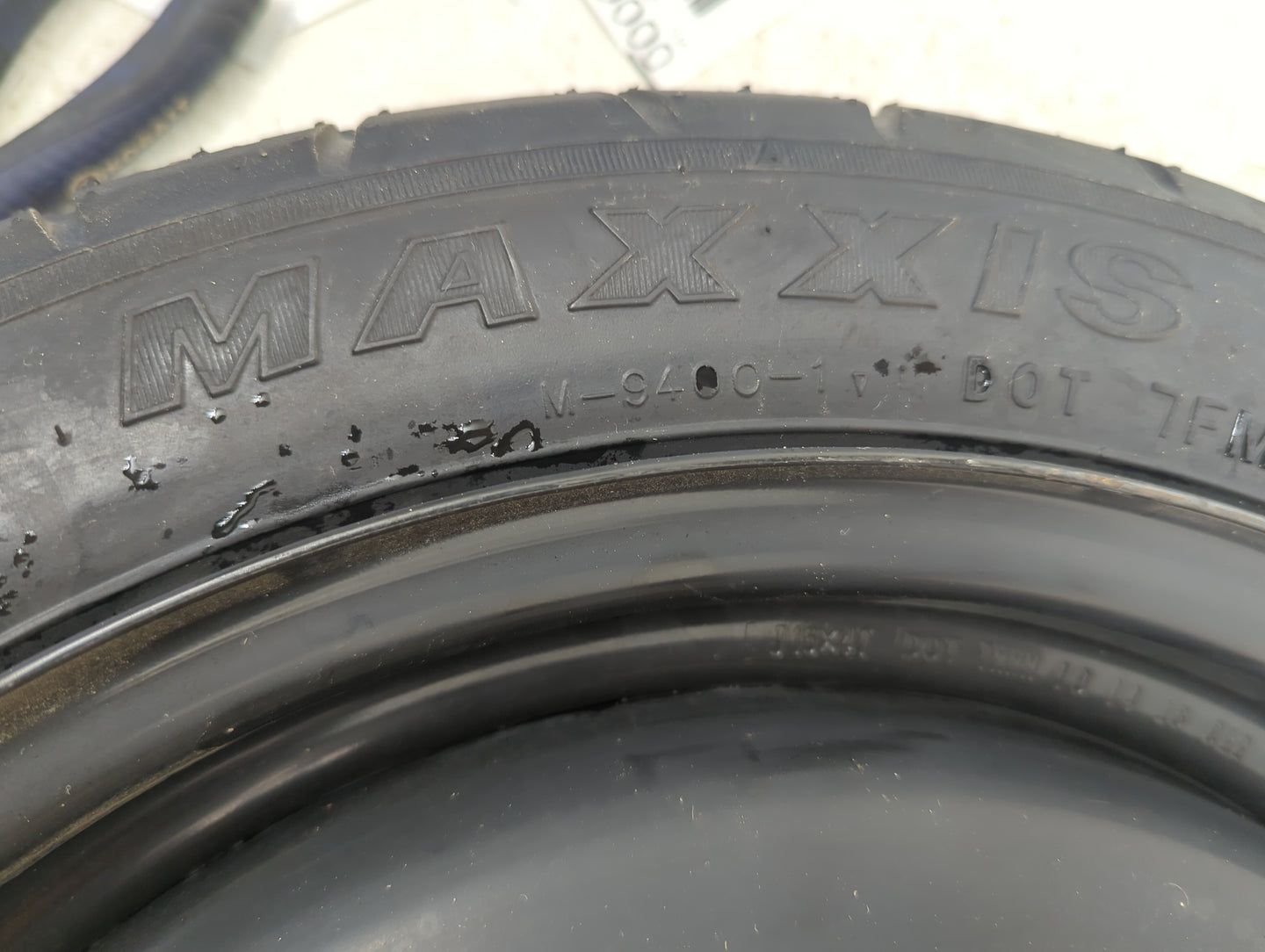 2012 Nissan Azera Spare Donut Tire Wheel Rim Oem - Oemusedautoparts1.com