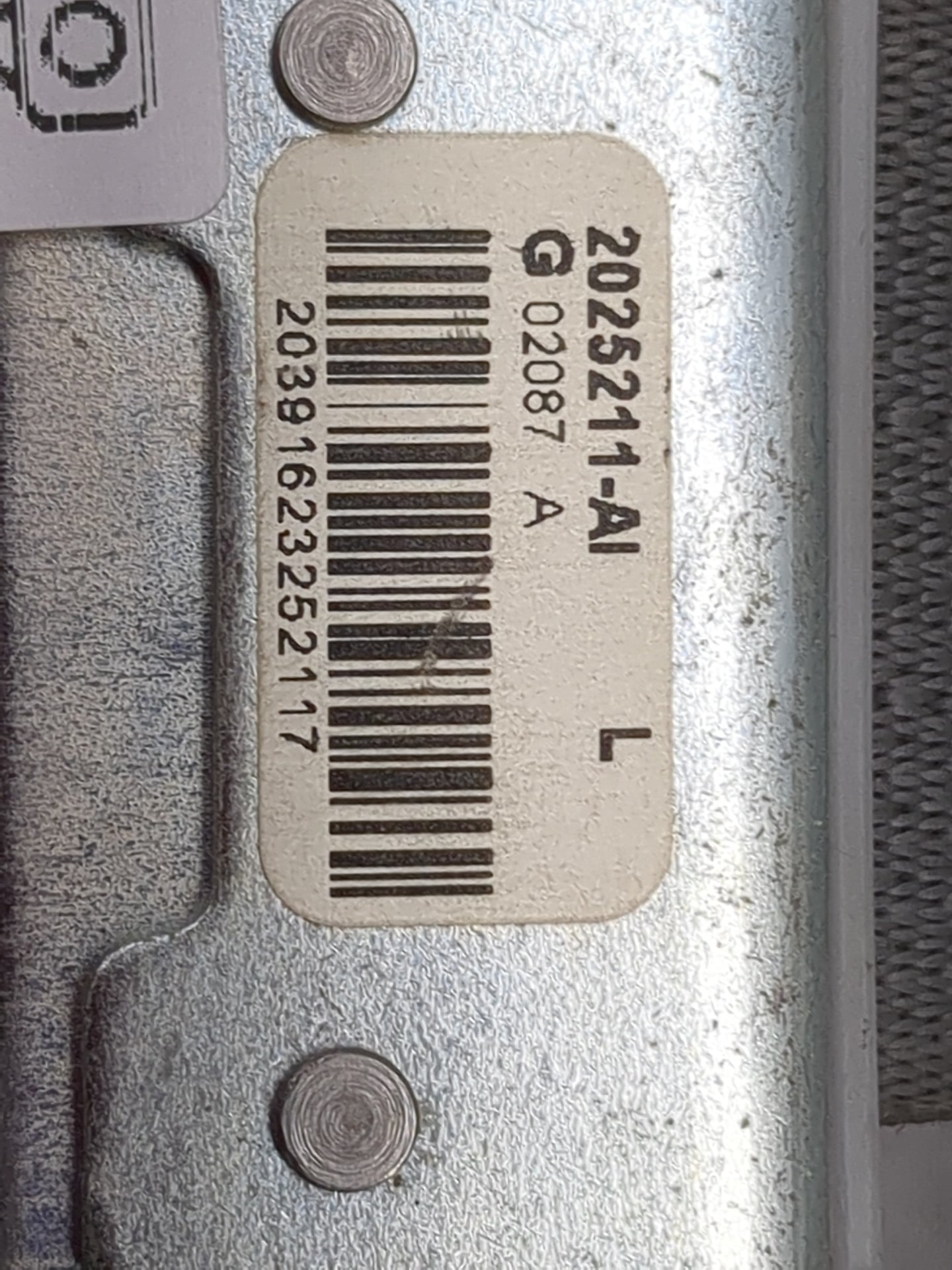 2011-2012 Nissan Frontier Driver Left Seat Belt Front Retractor Gray - Oemusedautoparts1.com