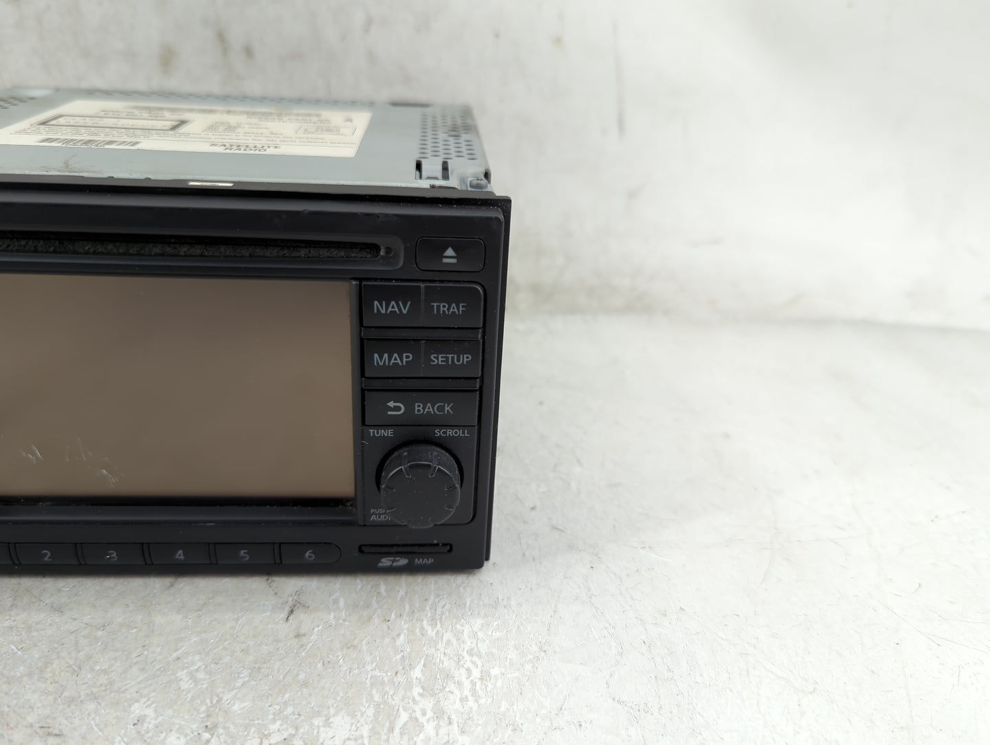 2012-2014 Nissan Juke Radio AM FM Cd Player Receiver Replacement P/N:7 612 651 Fits Fits 2012 2013 2014 OEM Used Auto Parts 