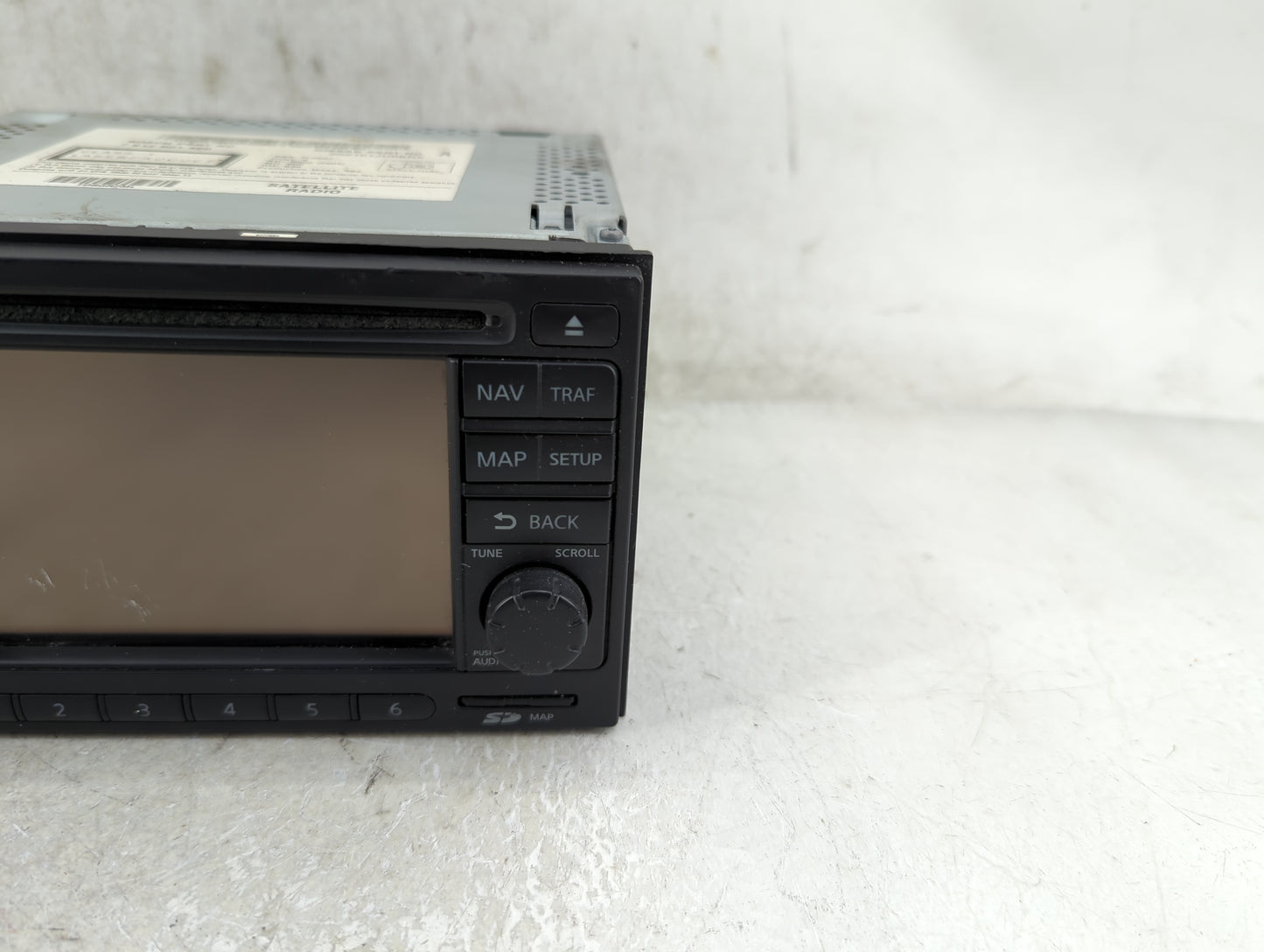 2012-2014 Nissan Juke Radio AM FM Cd Player Receiver Replacement P/N:7 612 651 Fits Fits 2012 2013 2014 OEM Used Auto Parts 