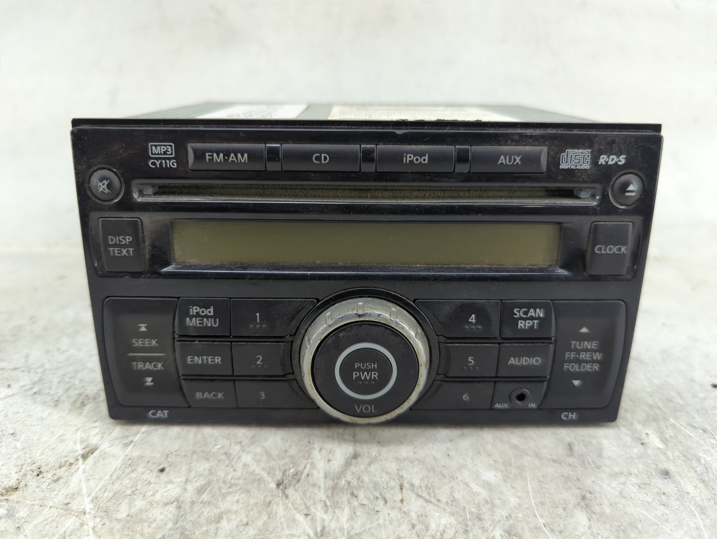 2011-2014 Nissan Juke Radio AM FM Cd Player Receiver Replacement P/N:28185 1KM2A PP-3135R, PP3135RA Fits Fits 2011 2012 2013
