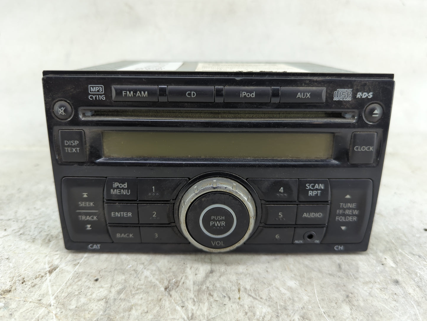 2011-2014 Nissan Juke Radio AM FM Cd Player Receiver Replacement P/N:28185 1KM2A PP-3135R, PP3135RA Fits Fits 2011 2012 2013