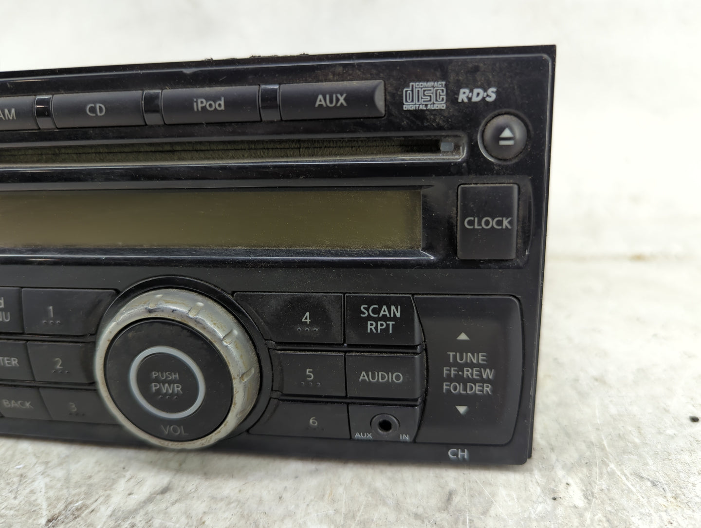 2011-2014 Nissan Juke Radio AM FM Cd Player Receiver Replacement P/N:28185 1KM2A PP-3135R, PP3135RA Fits Fits 2011 2012 2013