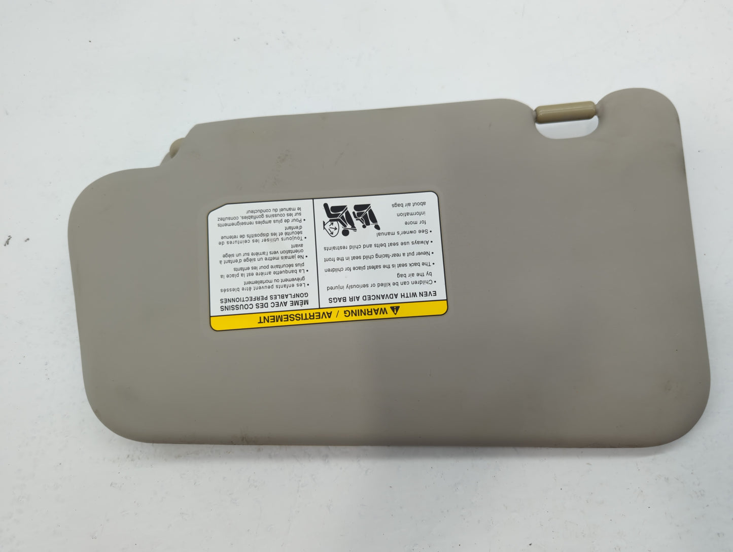 2011-2013 Nissan Juke Sun Visor Shade Replacement Passenger Right Mirror Fits Fits 2011 2012 2013 OEM Used Auto Parts - Oemu