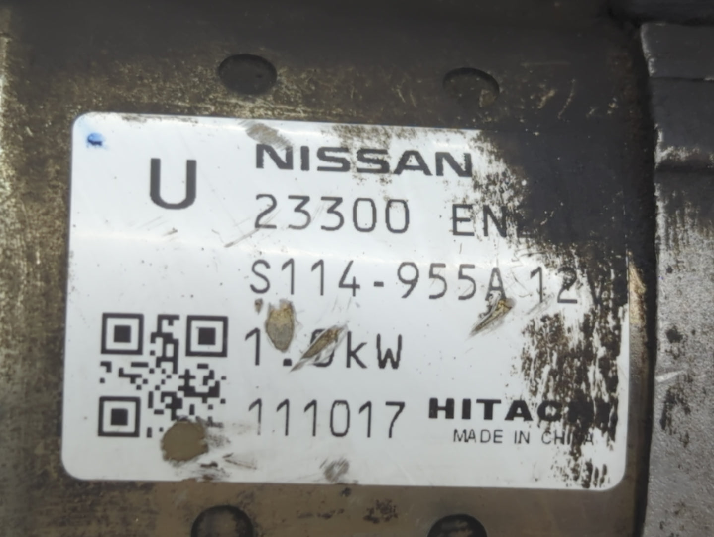 2011-2013 Nissan Juke Car Starter Motor Solenoid OEM Fits Fits 2010 2011 2012 2013 OEM Used Auto Parts - Oemusedautoparts1.c