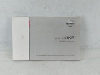 2012 Nissan Juke Owners Manual Book Guide P/N:T00UM-1KA2D OEM Used Auto Parts - Oemusedautoparts1.com