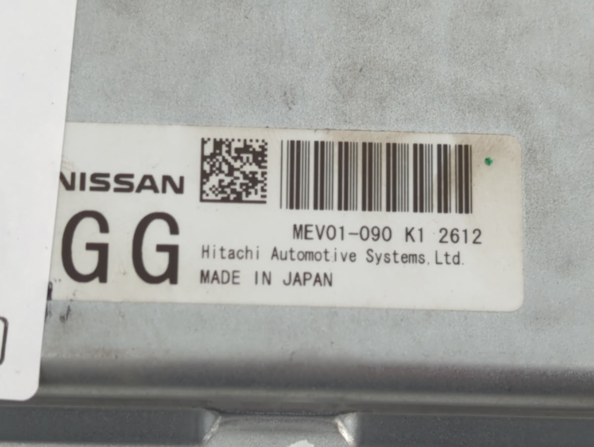 2011-2012 Nissan Leaf PCM Engine Control Computer ECU ECM PCU OEM P/N:MEV01-090 K1 Fits 2011 2012 OEM Used Auto Parts - Oemu