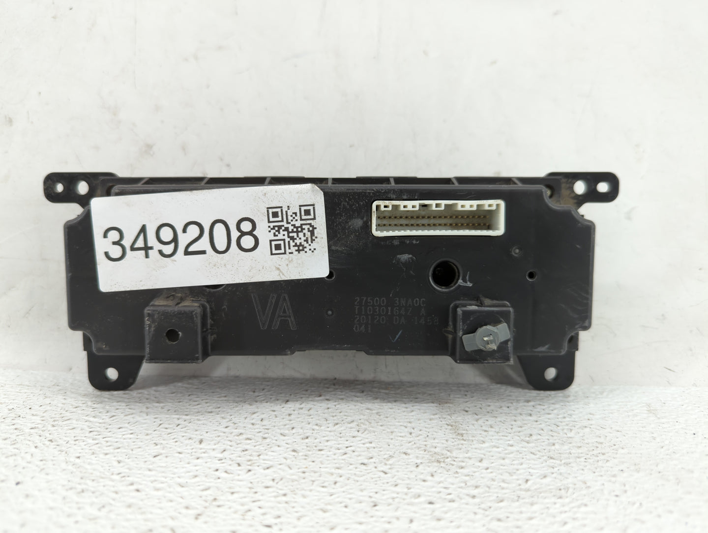 2011-2012 Nissan Leaf Climate Control Module Temperature AC/Heater Replacement P/N:T1030164Z A 27500 3NA0C Fits Fits 2011 20