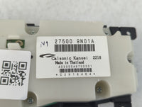 2009-2014 Nissan Maxima Climate Control Module Temperature AC/Heater Replacement P/N:27500 9N01A Fits OEM Used Auto Parts - 