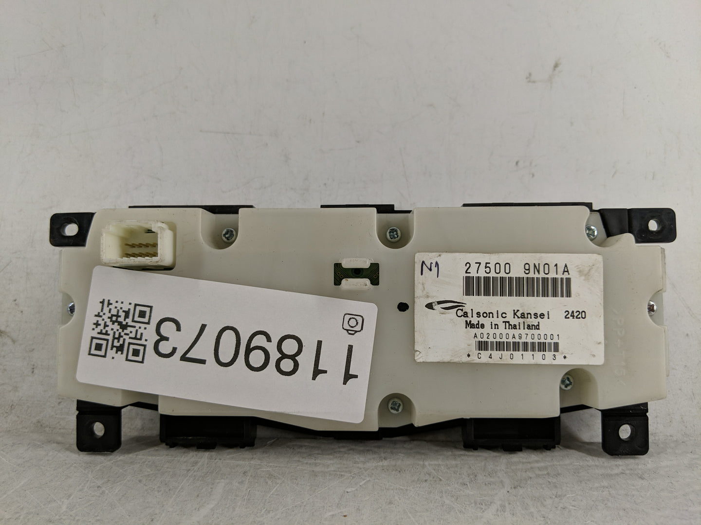 2009-2014 Nissan Maxima Climate Control Module Temperature AC/Heater Replacement P/N:27500 9N01A Fits OEM Used Auto Parts - 