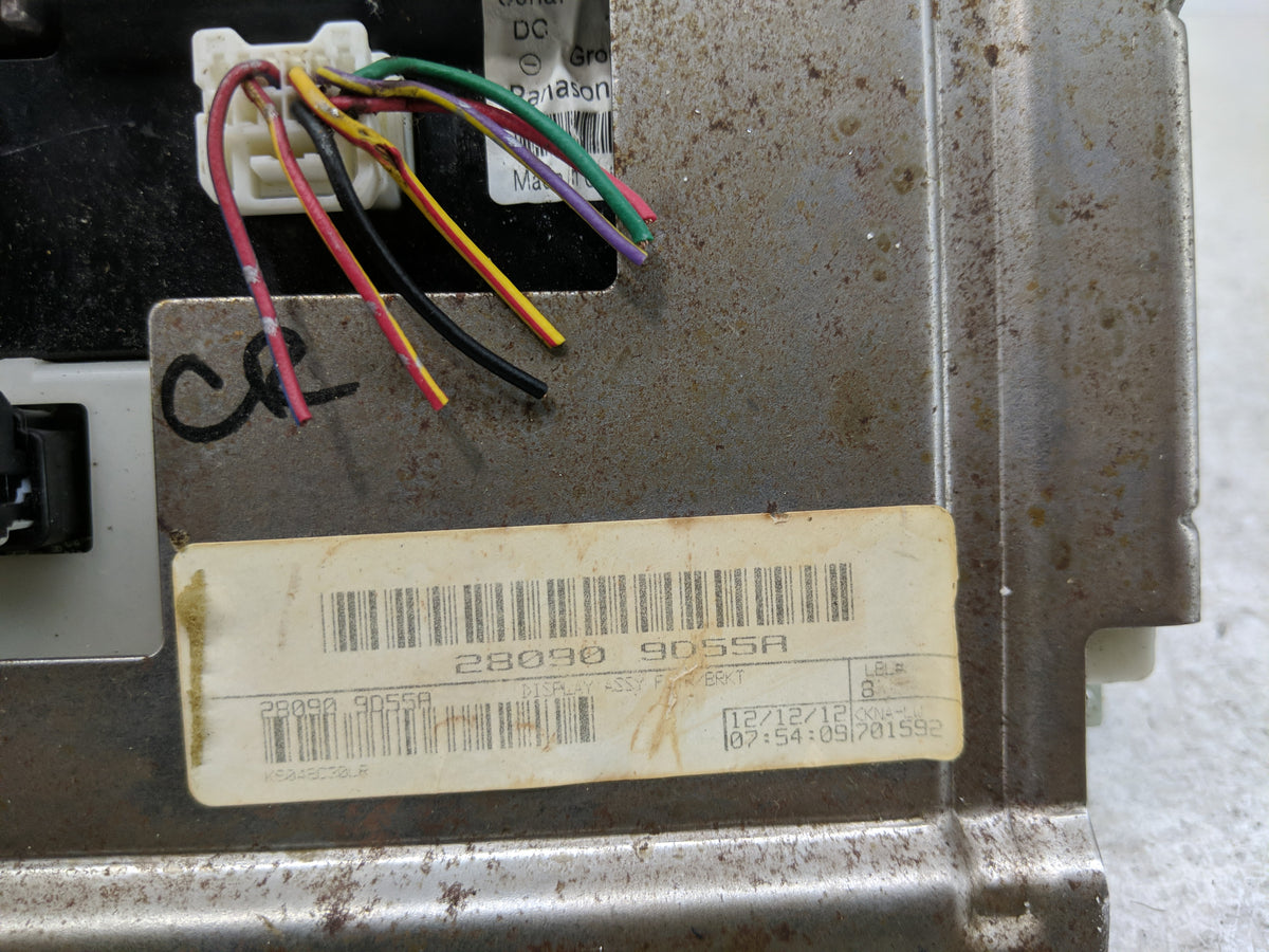 2012-2014 Nissan Maxima Information Radio Display Screen 1258987 - Oemusedautoparts1.com