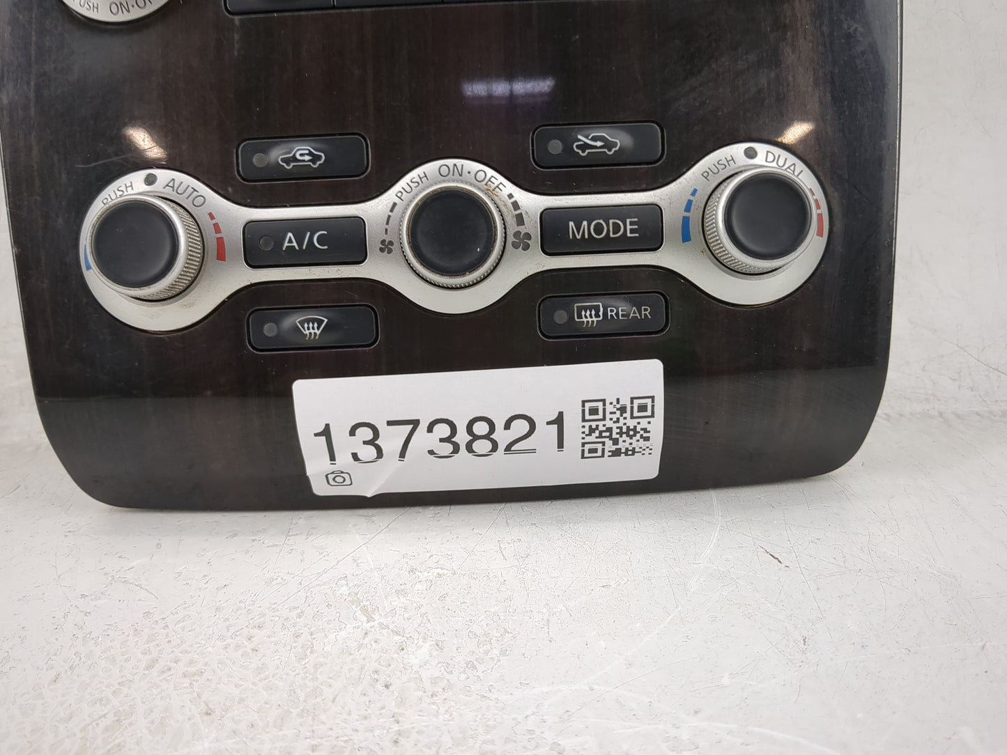 2009-2014 Nissan Maxima Climate Control Module Temperature AC/Heater Replacement P/N:F21PB1040 Fits OEM Used Auto Parts - Oe