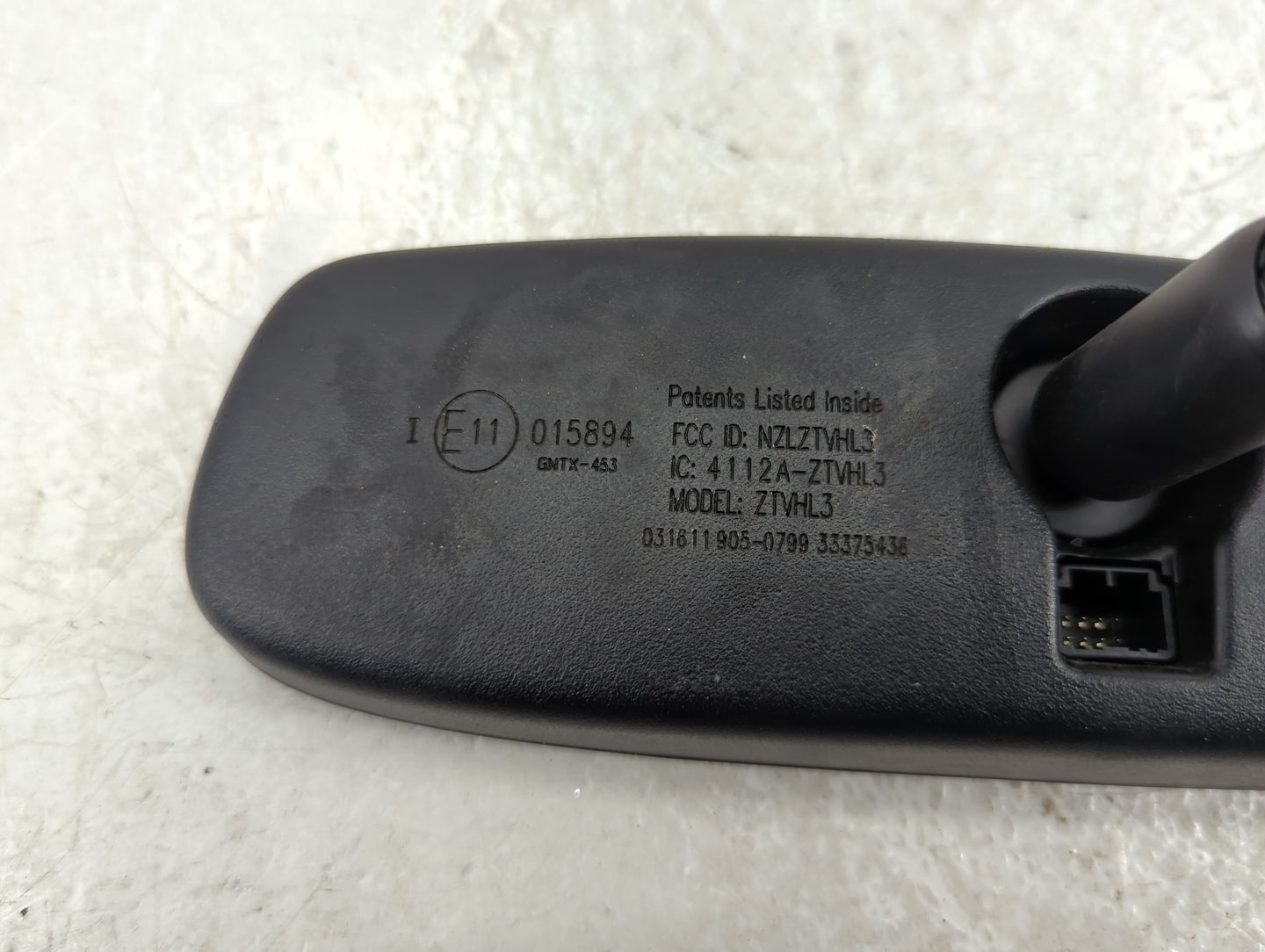 2009-2013 Nissan Maxima Interior Rear View Mirror Replacement OEM P/N:4112A-ZTVHL3 4112A-PZLHL4 Fits OEM Used Auto Parts - O