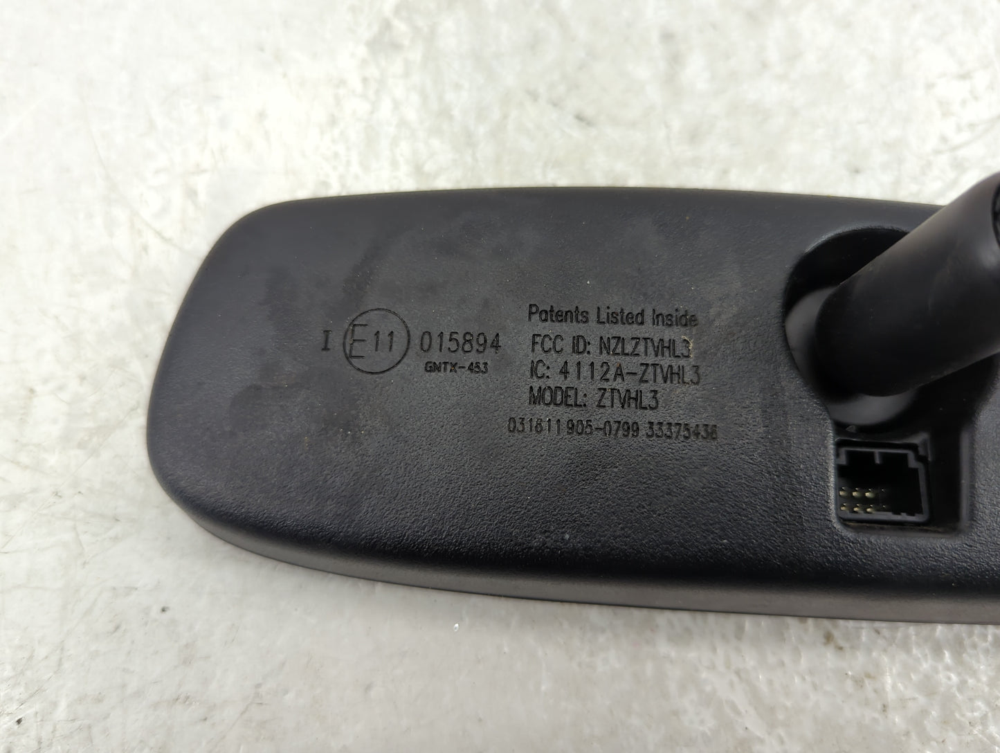 2009-2013 Nissan Maxima Interior Rear View Mirror Replacement OEM P/N:4112A-ZTVHL3 4112A-PZLHL4 Fits OEM Used Auto Parts - O