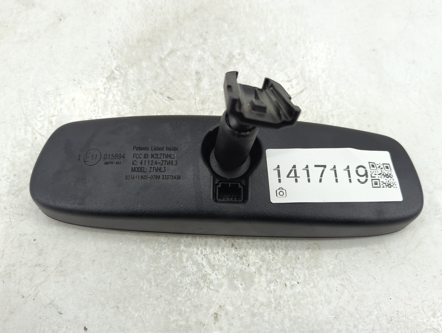 2009-2013 Nissan Maxima Interior Rear View Mirror Replacement OEM P/N:4112A-ZTVHL3 4112A-PZLHL4 Fits OEM Used Auto Parts - O
