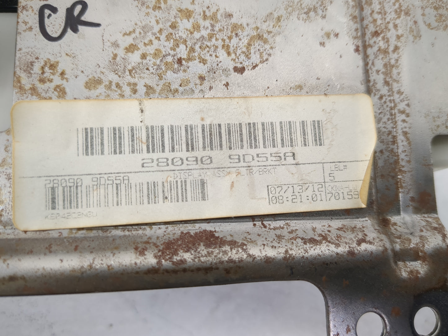 2012-2014 Nissan Maxima Information Display Screen - Oemusedautoparts1.com