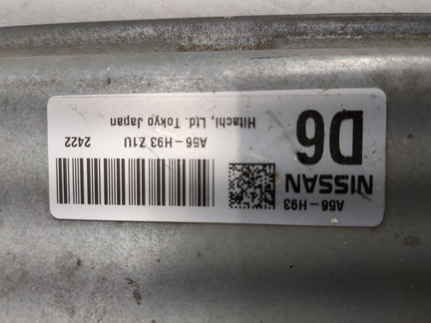 2012-2013 Nissan Maxima PCM Engine Control Computer ECU ECM PCU OEM P/N:A56-H93 A56-H93 Z1U Fits Fits 2012 2013 OEM Used Aut