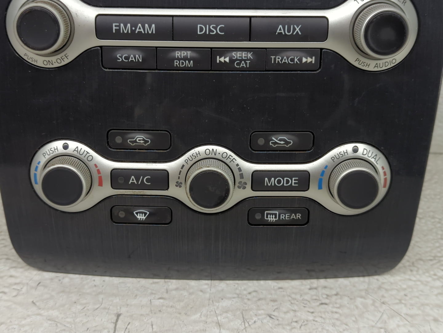 2009-2014 Nissan Maxima Climate Control Module Temperature AC/Heater Replacement P/N:68260-9DB0F Fits OEM Used Auto Parts - 