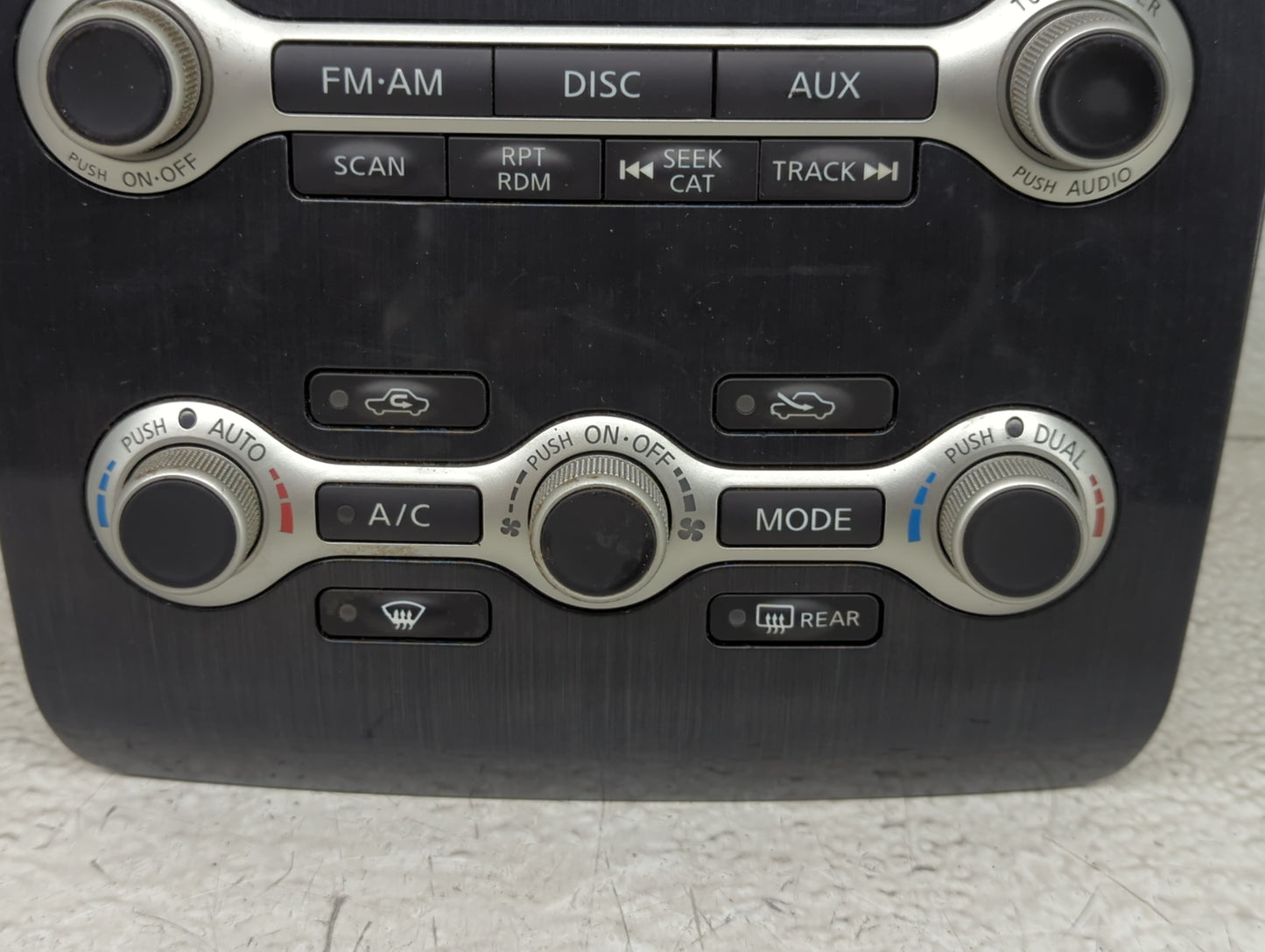 2009-2014 Nissan Maxima Climate Control Module Temperature AC/Heater Replacement P/N:68260-9DB0F Fits OEM Used Auto Parts - 