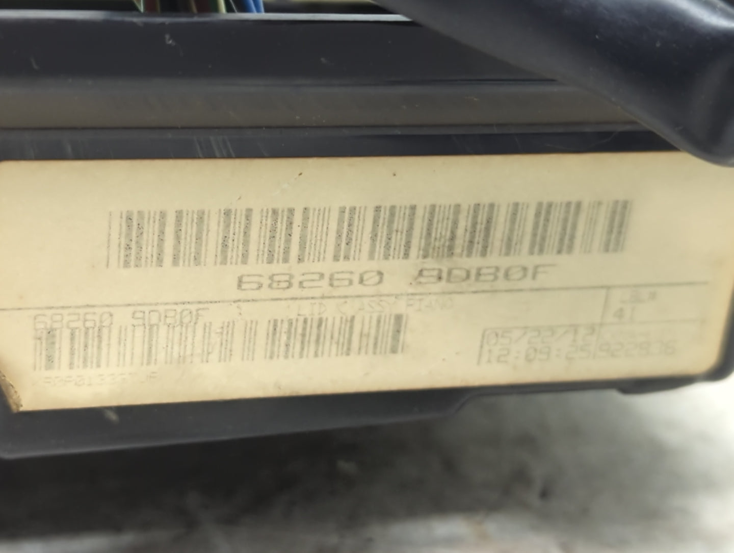 2009-2014 Nissan Maxima Climate Control Module Temperature AC/Heater Replacement P/N:68260-9DB0F Fits OEM Used Auto Parts - 