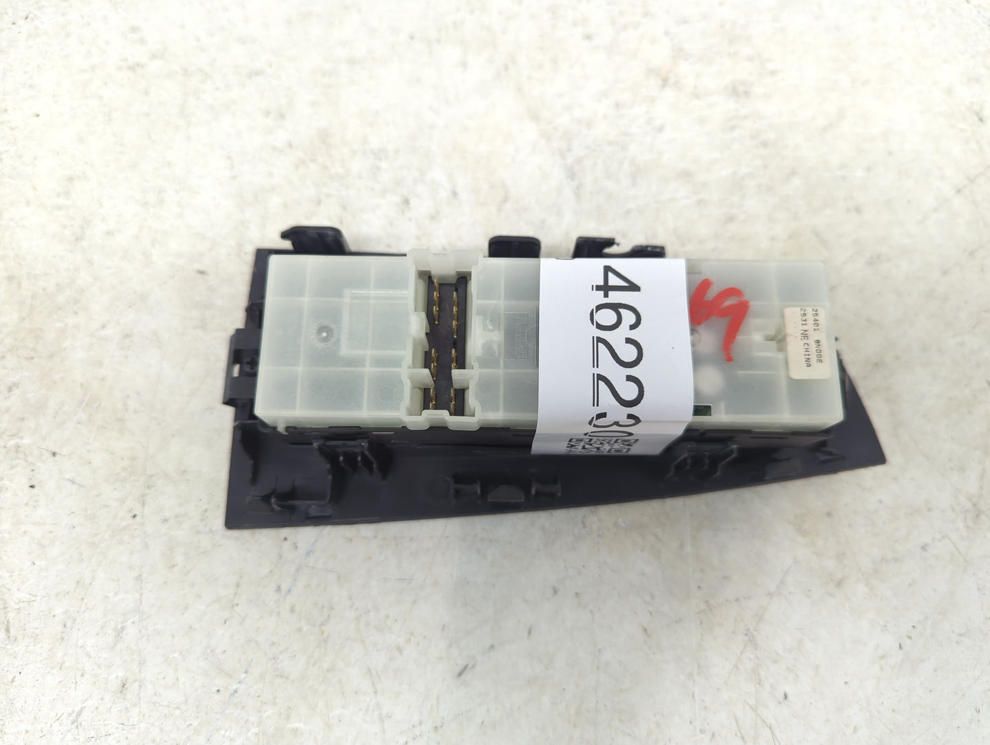 2009-2014 Nissan Maxima Master Power Window Switch Replacement Driver Side Left P/N:25401 9N00E Fits OEM Used Auto Parts - O
