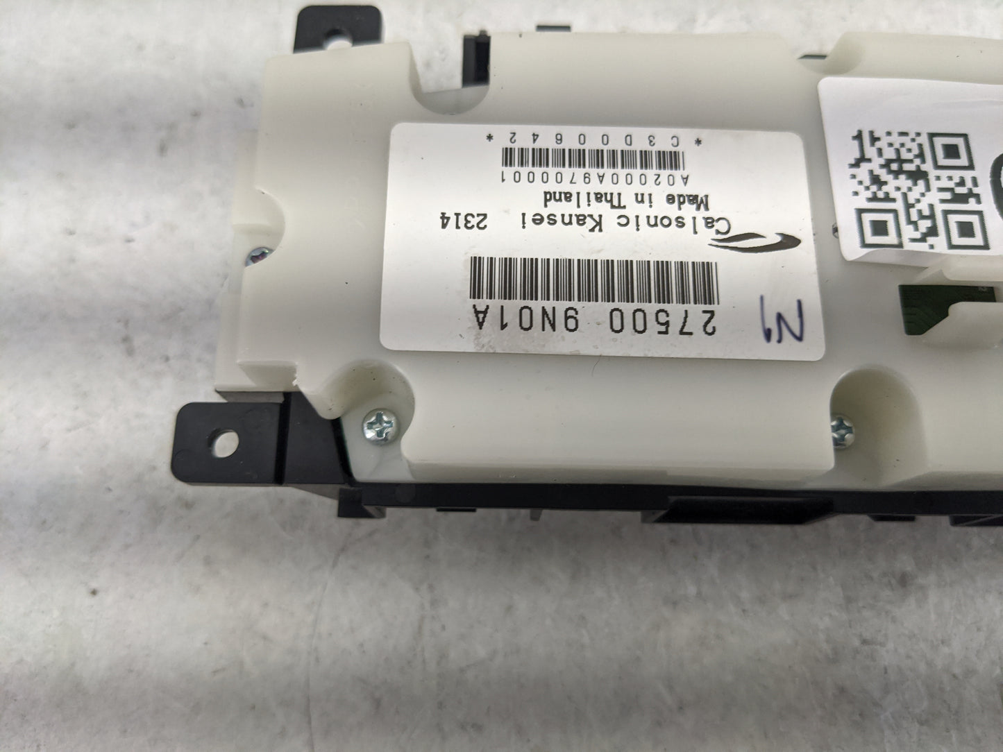 2012 Nissan Maxima Climate Control Module Temperature AC/Heater Replacement P/N:275009N01A A02000A9700001 Fits OEM Used Auto