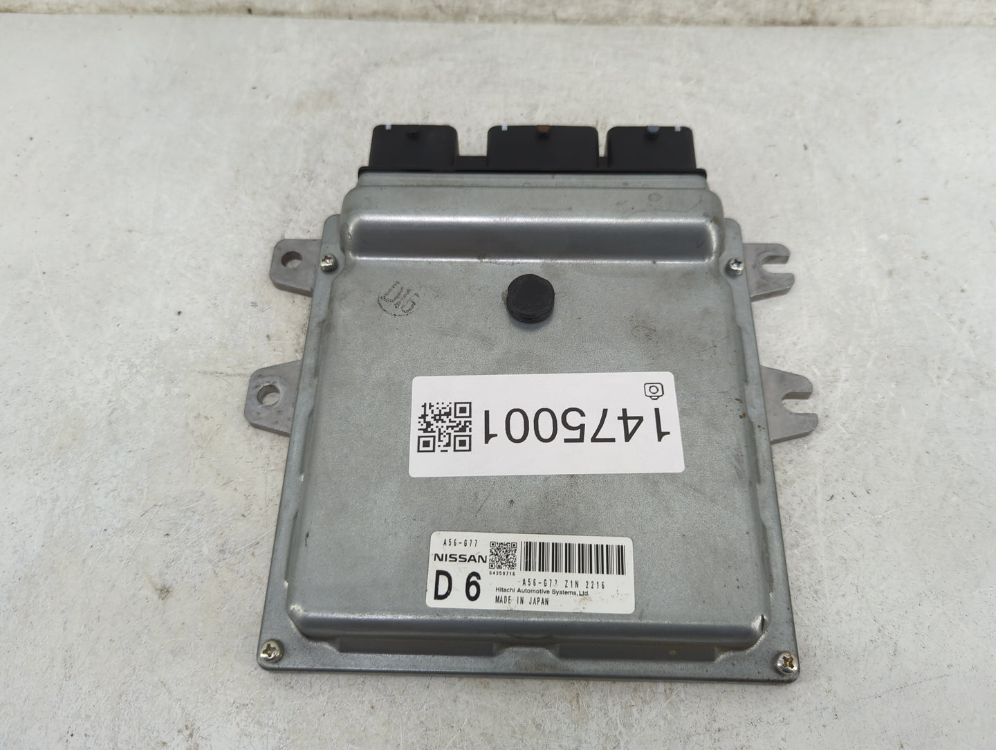 2012-2013 Nissan Maxima PCM Engine Control Computer ECU ECM PCU OEM P/N:A56-G77 A56-G77 Z1N 2216 Fits Fits 2012 2013 OEM Use