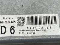 2012-2013 Nissan Maxima PCM Engine Control Computer ECU ECM PCU OEM P/N:A56-G77 A56-G77 Z1N 2216 Fits Fits 2012 2013 OEM Use