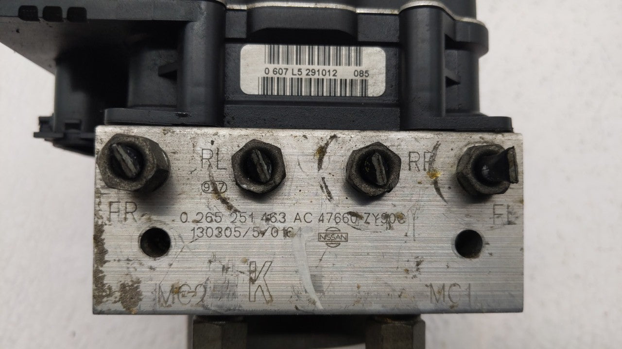 2011-2013 Nissan Maxima ABS Pump Control Module Replacement P/N:47660-ZY906 47660 ZY90C Fits Fits 2011 2012 2013 OEM Used Au