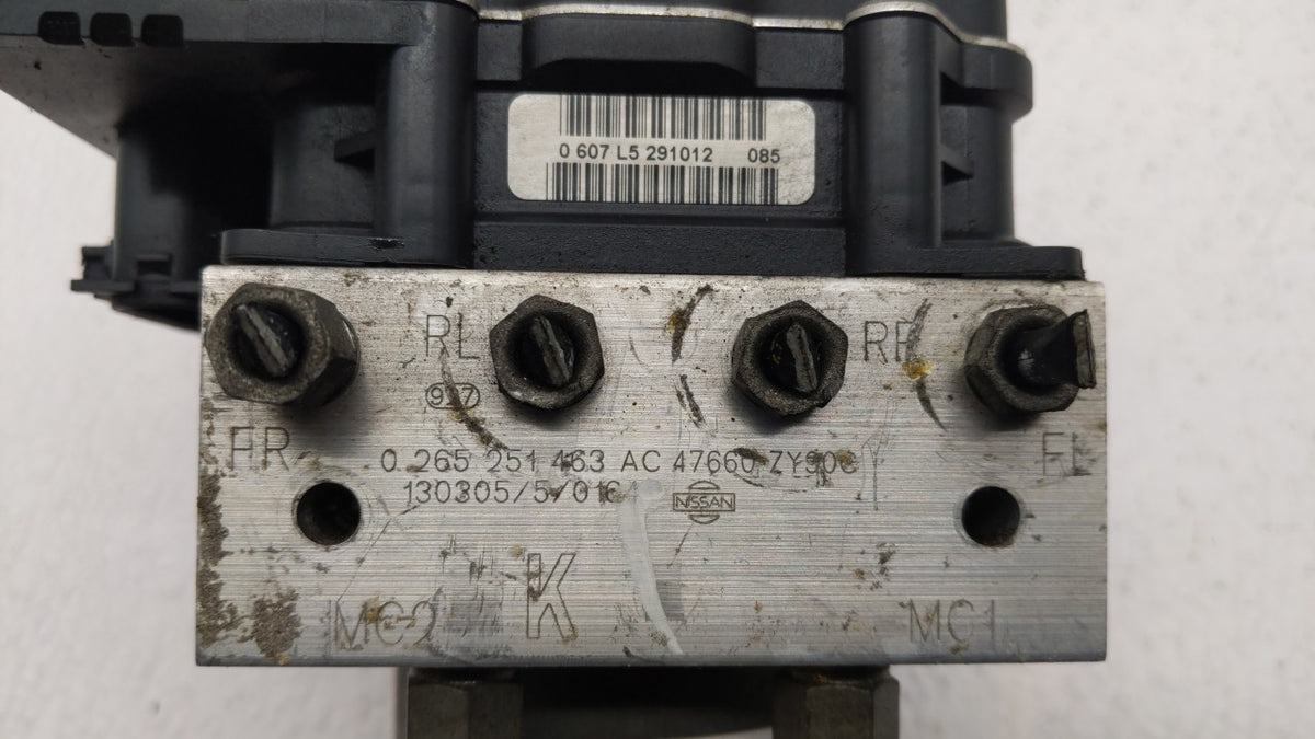 2011-2013 Nissan Maxima Anti-Lock Brake ABS Pump Module Actuator OEM P/N:47660-ZY906 47660 ZY90C Fits Fits 2011 2012 2013 OE