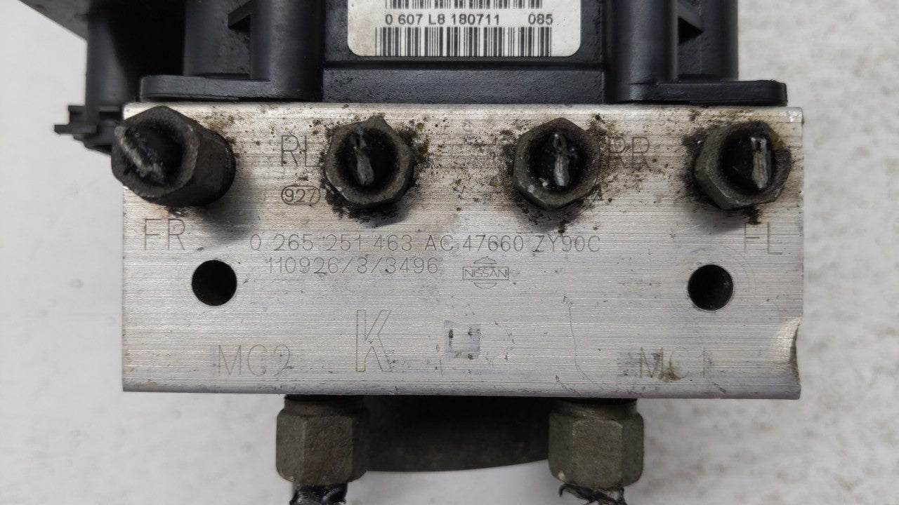 2011-2013 Nissan Maxima ABS Pump Control Module Replacement P/N:47660-ZY906 47660 ZY90C Fits Fits 2011 2012 2013 OEM Used Au