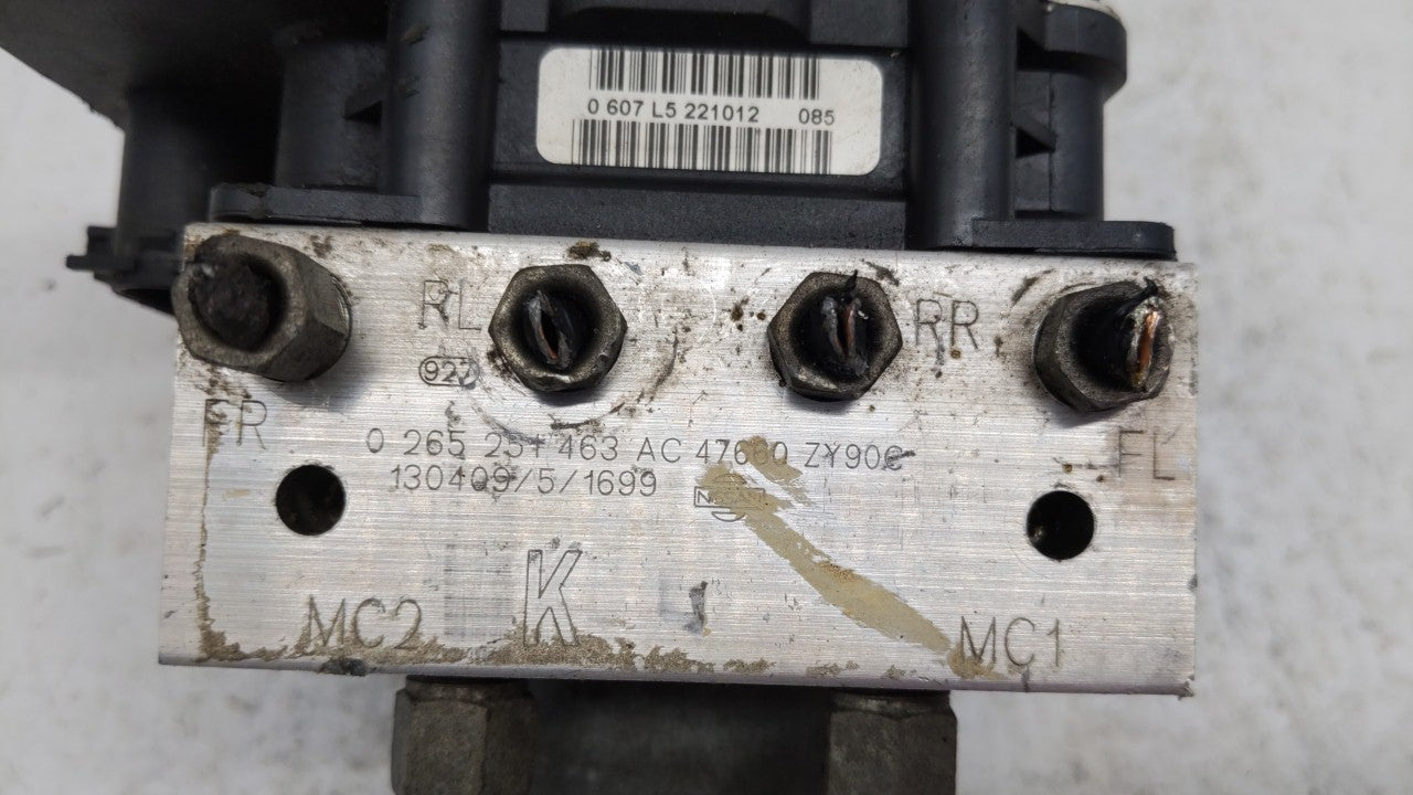 2011-2013 Nissan Maxima ABS Pump Control Module Replacement P/N:47660-ZY906 47660 ZY90C Fits Fits 2011 2012 2013 OEM Used Au