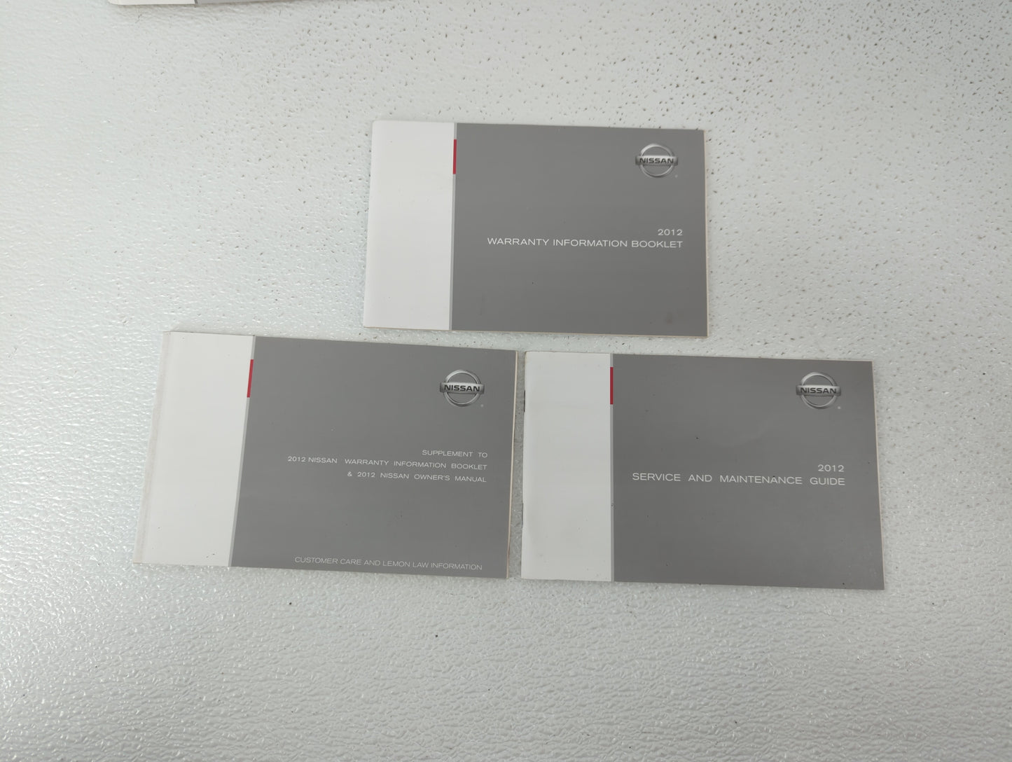 2012 Nissan Maxima Owners Manual Book Guide P/N:OM2E 0A35U0 OEM Used Auto Parts - Oemusedautoparts1.com