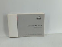 2012 Nissan Maxima Owners Manual Book Guide OEM Used Auto Parts - Oemusedautoparts1.com