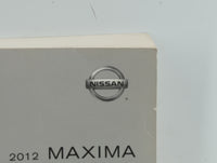 2012 Nissan Maxima Owners Manual Book Guide OEM Used Auto Parts - Oemusedautoparts1.com