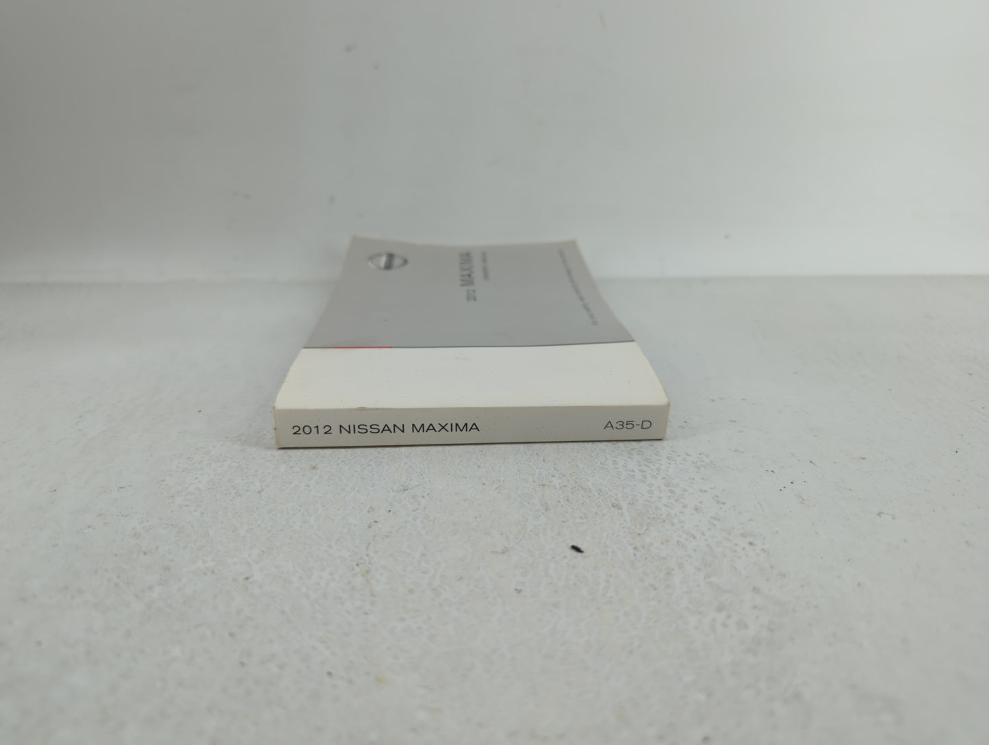 2012 Nissan Maxima Owners Manual Book Guide OEM Used Auto Parts - Oemusedautoparts1.com