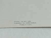 2012 Nissan Maxima Owners Manual Book Guide OEM Used Auto Parts - Oemusedautoparts1.com