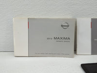 2012 Nissan Maxima Owners Manual Book Guide OEM Used Auto Parts - Oemusedautoparts1.com