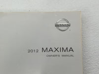 2012 Nissan Maxima Owners Manual Book Guide OEM Used Auto Parts - Oemusedautoparts1.com