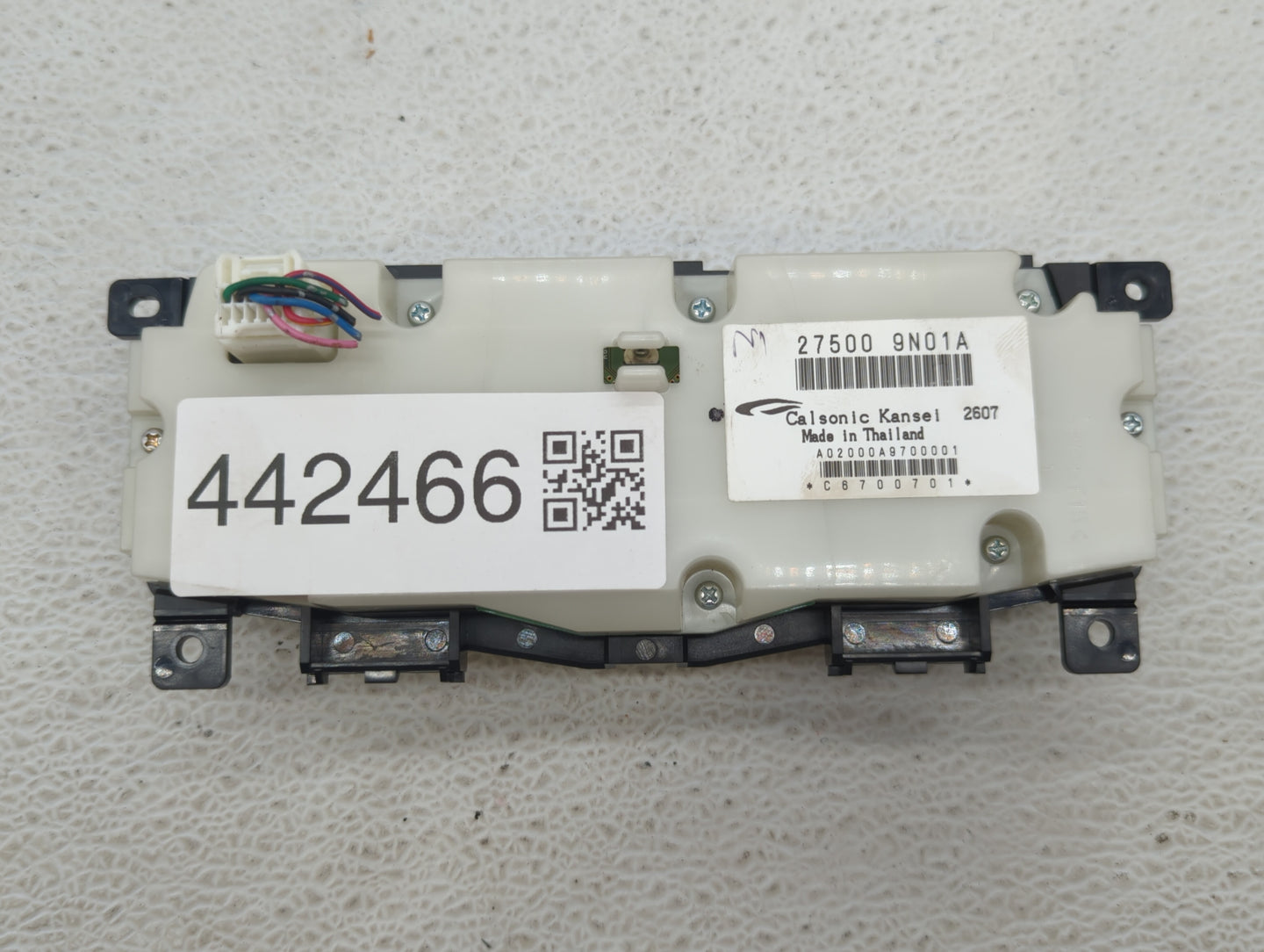 2009-2014 Nissan Maxima Climate Control Module Temperature AC/Heater Replacement P/N:68260 9D80F 68260 ZYB8F Fits OEM Used A