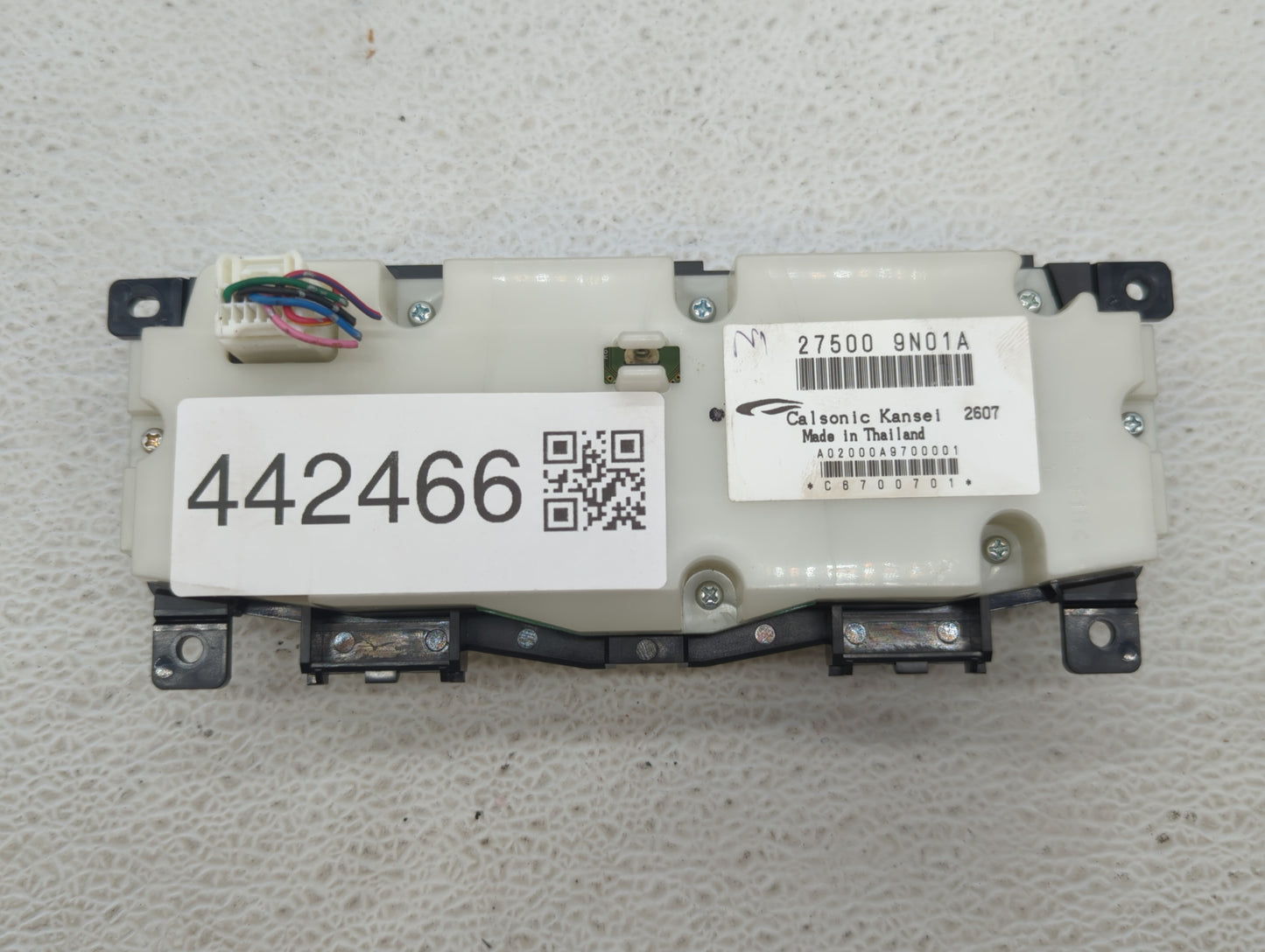 2009-2014 Nissan Maxima Climate Control Module Temperature AC/Heater Replacement P/N:68260 9D80F 68260 ZYB8F Fits OEM Used A