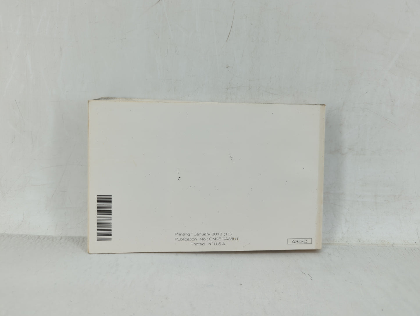 2012 Nissan Maxima Owners Manual Book Guide OEM Used Auto Parts - Oemusedautoparts1.com