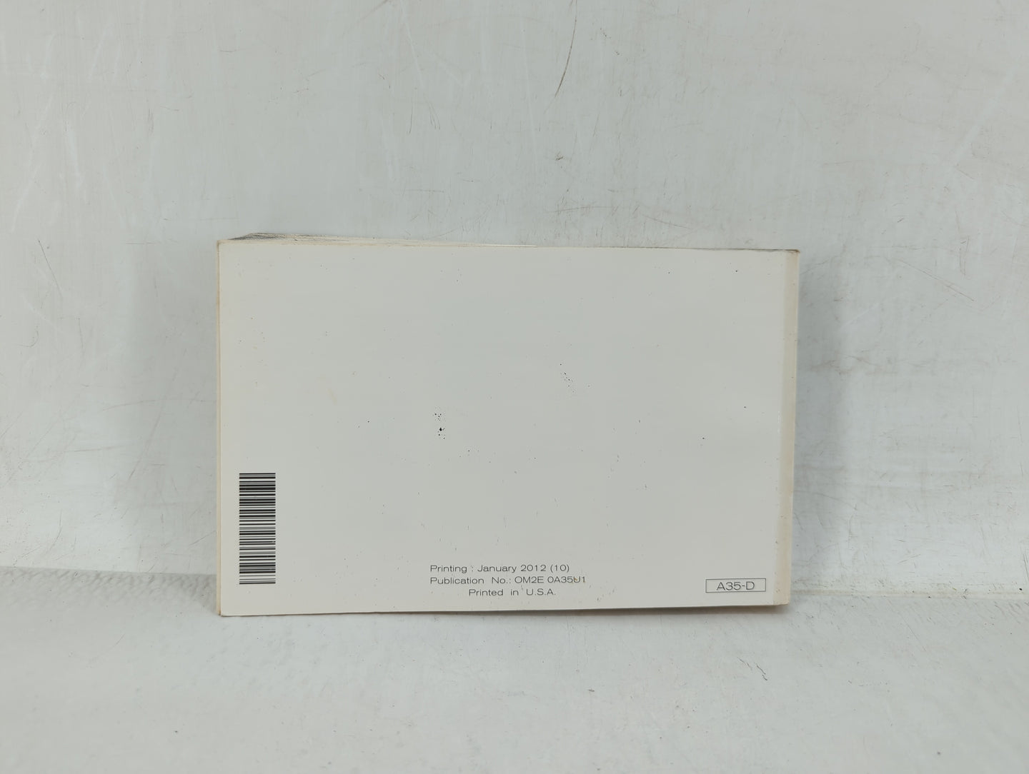 2012 Nissan Maxima Owners Manual Book Guide OEM Used Auto Parts - Oemusedautoparts1.com